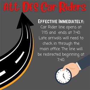DES AM Car Riders